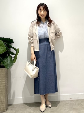 Miwaさん(レディース・155cm)の夏コーディネート