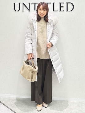 Miwaさん(レディース・155cm)の冬コーディネート