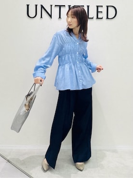 「SOUP（スープ）のアイテム」を使った、Miwaさん（レディース・155cm）の冬コーディネート