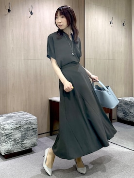 「UNTITLED（アンタイトル）のアイテム」を使った、Miwaさん（レディース・155cm）の春コーディネート