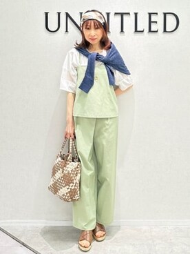 Miwaさん（レディース・155cm）の夏コーディネート