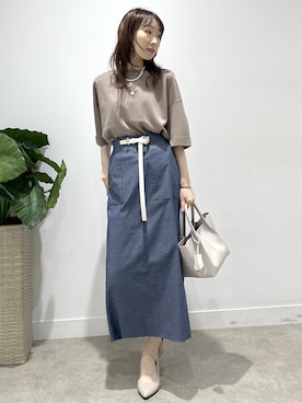 Miwaさん（レディース・155cm）の春コーディネート