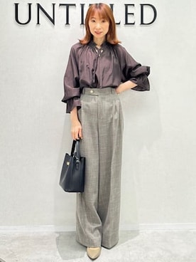 Miwaさん(レディース・155cm)の秋コーディネート