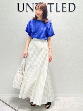 Miwaさん（レディース・155cm）の夏コーディネート