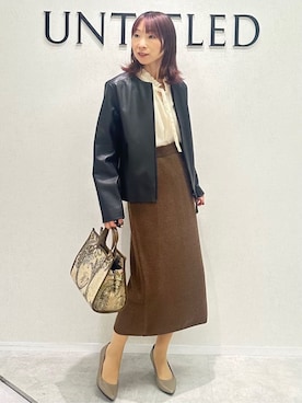 Miwaさん(レディース・155cm)の秋コーディネート