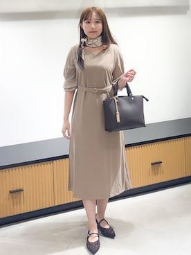 「index（インデックス）のアイテム」を使った、もとさん（レディース・157cm）の夏コーディネート