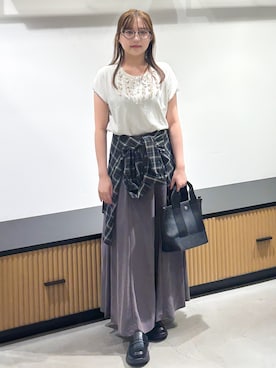 もとさん(レディース・157cm)の夏コーディネート