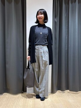 Yoshimiさん（レディース・160cm）の秋コーディネート