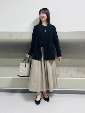 Yoshimiさん(レディース・160cm)の春コーディネート