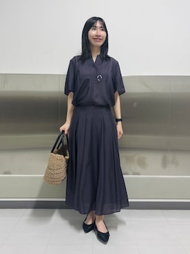 Yoshimiさん(レディース・160cm)の春コーディネート