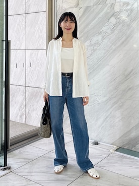 Yoshimiさん（レディース・160cm）の春コーディネート