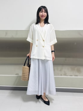 Yoshimiさん(レディース・160cm)の春コーディネート