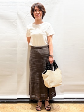 グッチさん（レディース・154cm）の夏コーディネート