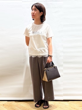 グッチさん(レディース・154cm)の夏コーディネート