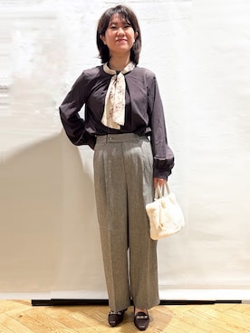 グッチさん(レディース・154cm)の秋コーディネート
