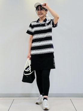 「adabat（アダバット）のアイテム」を使った、ざっき～さん（レディース・153cm）の春コーディネート