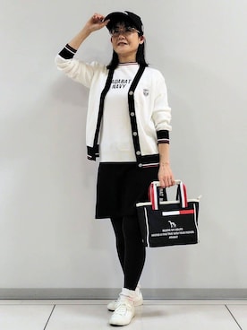 「adabat（アダバット）のアイテム」を使った、ざっき～さん（レディース・153cm）の春コーディネート