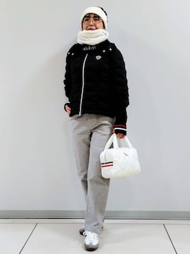 「adabat（アダバット）のアイテム」を使った、ざっき～さん（レディース・153cm）の冬コーディネート