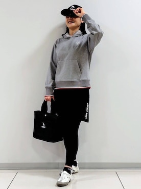 「adabat（アダバット）のアイテム」を使った、ざっき～さん（レディース・153cm）の春コーディネート