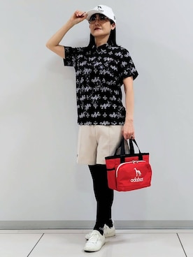 「adabat（アダバット）のアイテム」を使った、ざっき～さん（レディース・153cm）の春コーディネート