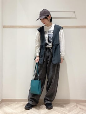 AYAさん（レディース・156cm）の秋コーディネート