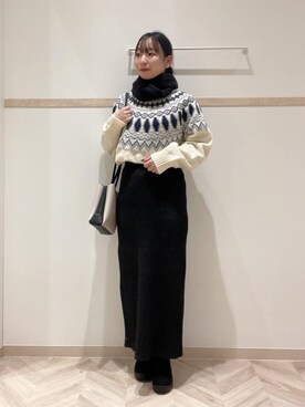 AYAさん(レディース・156cm)の冬コーディネート