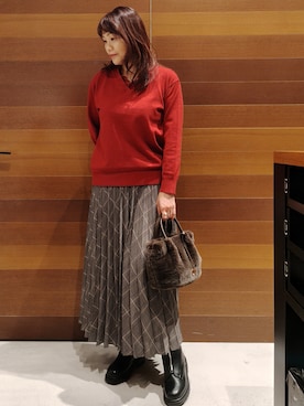 エーさん(レディース・160cm)の秋コーディネート