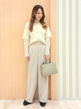 「Cutie Blonde（キューティーブロンド）のアイテム」を使った、kanaさん（レディース・166cm）の春コーディネート