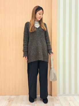kanaさん（レディース・166cm）の冬コーディネート