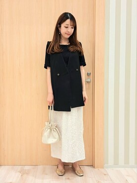 kanaさん（レディース・166cm）の夏コーディネート