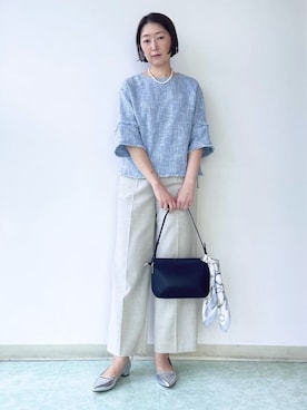 「esche（エッシュ）のアイテム」を使った、aliceさん（レディース・166cm）の冬コーディネート
