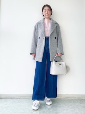 「SUPERGA（スペルガ）のアイテム」を使った、aliceさん（レディース・166cm）の秋コーディネート