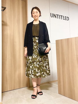 aliceさん(レディース・166cm)の春コーディネート