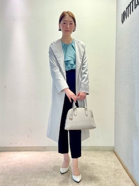 「UNTITLED（アンタイトル）のアイテム（パンプス）」を使った、aliceさん（レディース・166cm）の春コーディネート