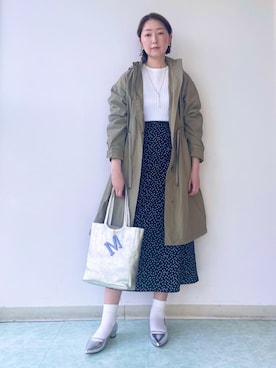 「Reflect（リフレクト）のアイテム（パンツ）」を使った、aliceさん（レディース・166cm）の冬コーディネート