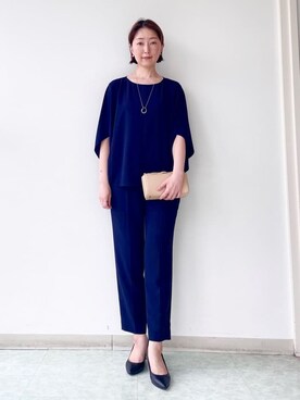 「UNTITLED（アンタイトル）のアイテム（パンプス）」を使った、aliceさん（レディース・166cm）の春コーディネート