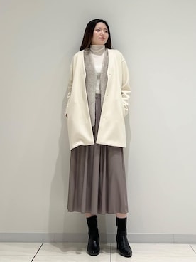 T.Kさん(レディース・171cm)の冬コーディネート