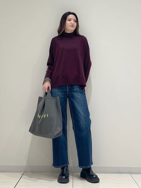 T.Kさん(レディース・171cm)の冬コーディネート