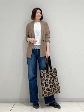 T.Kさん（レディース・171cm）の秋コーディネート