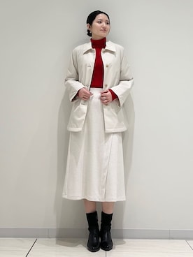 T.Kさん(レディース・171cm)の冬コーディネート