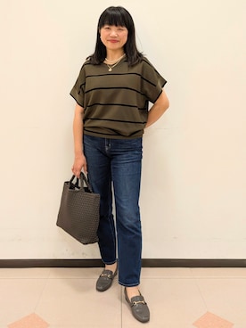 「UNTITLED（アンタイトル）のアイテム（ネックレス）」を使った、ともさん（レディース・165cm）の春コーディネート