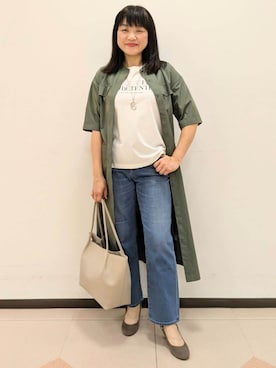 「UNTITLED（アンタイトル）のアイテム（ワンピース/ドレス）」を使った、ともさん（レディース・165cm）の春コーディネート