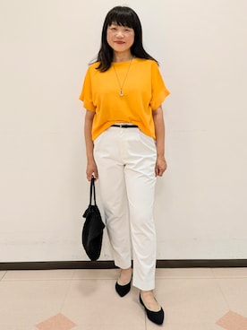 「UNTITLED（アンタイトル）のアイテム」を使った、ともさん（レディース・165cm）の夏コーディネート