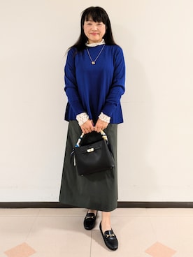 「UNTITLED（アンタイトル）のアイテム」を使った、ともさん（レディース・165cm）の秋コーディネート