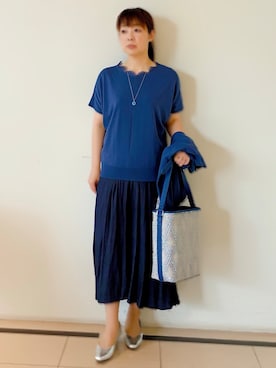 「Reflect（リフレクト）のアイテム」を使った、ひーさん（レディース・162cm）の夏コーディネート