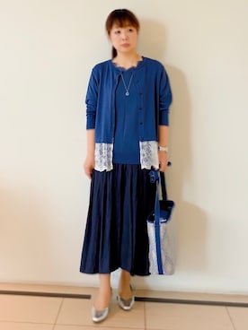 「Reflect（リフレクト）のアイテム」を使った、ひーさん（レディース・162cm）の夏コーディネート