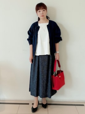 「春夏」｜ひーさん（レディース・162cm）の夏コーディネート