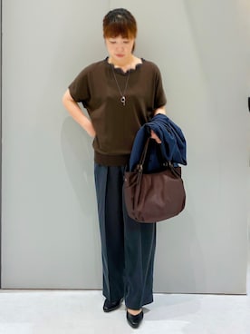 ひーさん（レディース・162cm）の夏コーディネート
