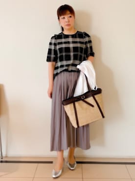 ひーさん（レディース・162cm）の夏コーディネート