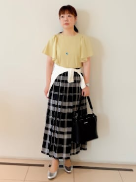 「Reflect（リフレクト）のアイテム」を使った、ひーさん（レディース・162cm）の夏コーディネート